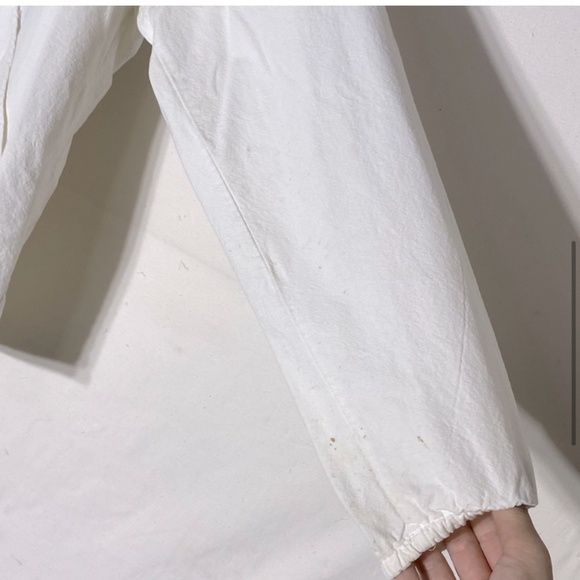 Vintage Vincent Sport White Full Zip Light Jacket Cancun L - Picture 7 of 12